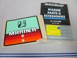 *new Oem* 0720 Mercury Quicksilver Decal 37-11928M. Fixed Price $35.00.
