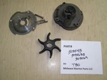 313543 375638 303069 Omc Johnson Evinrude Water Pump Housing Plate Impeller T30. Fixed Price $26.50.
