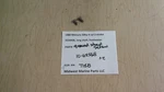 10-62568 Mercury 1980 50HP 4-CYL Outboard Ground Strap Screw (2) T128. Fixed Price $8.99.