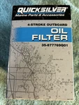 *new Oem* 0720 Mercury Quicksilver Oil Filter 35-877769Q01. Fixed Price $12.38.