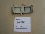 0318928 Evinrude Johnson 9.9HP 15 Outboard Omc Bypass Cover Plate T25. Fixed Price $10.99.