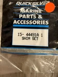 15-44491A1 Mercury Shim Set Qty. Factory Brand Part. Fixed Price $14.97.