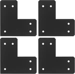 Heneng 4 Pack Flat BRACKETS,10-1/2" X Strap Tie Plate For 6 Post. Fixed Price $65.99.