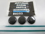 New Oem (lot Of 3) 86252 Mercury Quicksilver Cap 0810. Fixed Price $22.00.