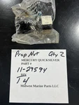 Mercury Quicksilver Prop Nut 11-29594 (qty 2) Oem "new Old Stock" T4 2-25. Fixed Price $14.50.