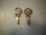 Evinrude/johnson/omc Quantity Two Of #501549 KF34 Ignition Keys, Free Freight. Fixed Price $12.95.