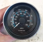 Medallion Vintage Marine Speedometer 10-65 Mph 57120. Fixed Price $50.00.