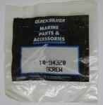 New Quicksilver Mercury Marine Boat Oem Screw Part No. 10-94320. Fixed Price $14.99.