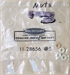 4 New Oem Mercury Quicksilver Nuts # 11-28656. Fixed Price $12.99.