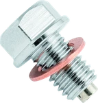 Bikemaster Magnetic Oil Drain Plug 10MM - Stainless. Fixed Price $19.99.
