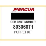 Mercury Poppet Kit 803060T1 Oem New. Fixed Price $20.74.
