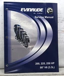 2008 Evinrude E-tec 200, 225, 250 Hp 90 V6 3.3L Service Manual P/n 5007531. Fixed Price $50.00.