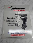 Omc Johnson Evinrude Service Manual "eu" Thru 70 Hp 3 Cylinder #507266. Fixed Price $40.80.