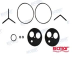 Seal Kit For Yanmar 6LY Radiator Cooler Replaces 119574-44170 119578-44430. Fixed Price $47.99.