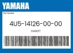 Yamaha Genuine Gasket 4U5-14126-00-00. Fixed Price $12.83.