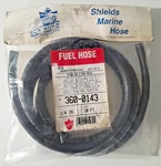 10 Feet Of Shields Fire-acol Marine Fuel Hose 1/4" Id Sae J1527 ISO7840 Type A1. Fixed Price $35.00.