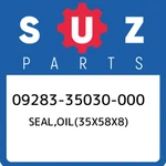09283-35030-000 Suzuki SEAL,OIL(35X58X8) 0928335030000, New Genuine Oem Part. Fixed Price $19.22.