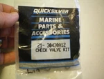 Quicksilver Mercury #21-30430A12 Valve Kit, Free Freight. Fixed Price $12.95.