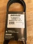 Quicksilver 8M0088876 Serpentine Belt, Mercruiser, 4.5L & 6.2L Mpi, New. Fixed Price $63.99.