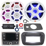 Infinity Radio, Ant, Amp, Kit, Led Sub, 4X 8" White Speaker, Adapter, Spa Bezel. Fixed Price $1465.75.