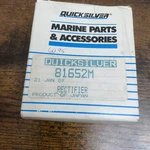 Mercury Quicksilver 81652M Rectifier Oem Nos. Fixed Price $12.60.