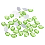 Uxcell 500PCS Oval Flatback Acrylic Rhinestones 18X13MM Light Green. Fixed Price $15.26.