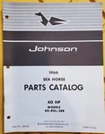1966 Johnson Omc 40 Hp Parts Catalog Sea-horse P/n 381418. Fixed Price $17.99.