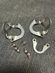 Nos Mercury Quicksilver Optimax Fuel Rail 54-804831 Injector Clamps Oem. Fixed Price $50.00.