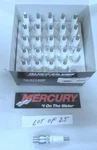 SP25 Mercury 33-97180B Spark Plug BUHW/S25M Lot Of Oem New Factory Boat Parts. Fixed Price $156.30.