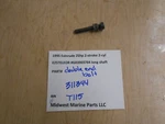 311344 Omc Evinrude 1995 E25TELEOR 25HP Outboard Double End Bolt T115. Fixed Price $15.00.