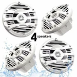 4 Kenwood KFC-1653MRW 6.5" 6-1/2" Inch 2-WAY Marine Boat Radio Speaker Pairs. Fixed Price $199.00.