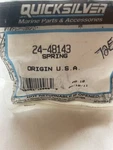Mercury Marine/mercruiser New Oem Filter Spring 24-48143 , 24-9032 (R434). Fixed Price $6.50.