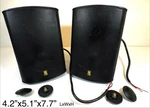 (2) Two-way Marine Box Speakers MA7500LB, Waterproof By Poly-planar Group. Fixed Price $138.78.