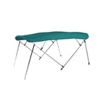 Carver A(8SQ)4893UB-03 4-BOW Square Tube Sunbrella Bimini Top Persian Green New. Fixed Price $516.29.