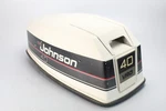 Johnson Evinrude 1989 - 2005 Vro Upper Cowling Top Engine Cover Hood 40 48 50 Hp. Fixed Price $110.00.