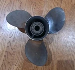 Mercury Stainless Steel Propeller 13X19 P# 48-72762-19. Fixed Price $250.00.