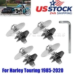 Hard Saddlebag Safety Bolts Mouting Lock Kit For Harley Touring 1985-2020. Fixed Price $20.99.
