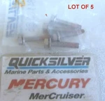 Z49 Mercury Quicksilver 10-826844 30 Screw Lot Of 5 Oem New Factory Boat Parts. Fixed Price $15.96.