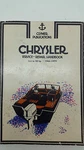 Clymer Publications No B655 Chrysler Marine 3.5TO20 Hp 1966-1979 Repair Handbook. Fixed Price $32.66.