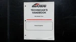 Mercruiser 1995 Technician's Handbook Diesel Engines Manual 90-806536950. Fixed Price $49.99.