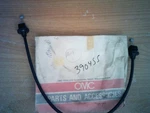 Genuine Omc P/n 390455 Johnson Evinrude Lockout Cable 20- 35 Hp Pull Start. Fixed Price $20.00.