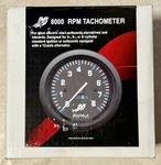 79-895283A06 Mercury Quiksilver 8000 Rpm Tachometer Black Face. Fixed Price $99.99.