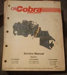 Omc Cobra Stern Drive Service Manual 507605 For 1987 4, & Cylinder Engines. Fixed Price $45.00.