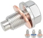 1PC M12X1.25 Stainless Steel Magnetic Engine Oil Drain Plug Fit. Fixed Price $14.76.
