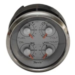 Faria Boat Multifunction Gauge GFC636A Countour Spun Blue Ss. Fixed Price $154.09.