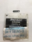 Nos Mercury Mercruiser Quicksilver Oem Part # 34-F18160-3 Reed. Fixed Price $12.95.