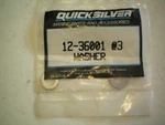 Quicksilver Mercury Quantity Three Of #12-36001 Washers, Free Freight. Fixed Price $9.95.