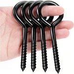 Zaugontw 5 Inch Eye Hooks, Large Bolts Screw Carbon Steel, 4 Pcs. Fixed Price $17.79.