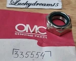 New Evinrude Johnson Omc 0335554 Lock Nut Oem Factory Boat Parts. Fixed Price $14.80.