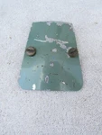 Johnson Antique Outboard Motor Spark Plug Door QD-10 QD-14 10HP 1949-53 # 302057. Fixed Price $29.95.